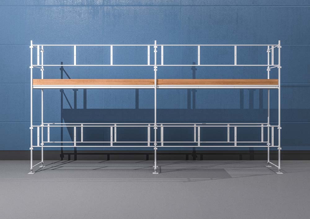 Stillas Ram 6x4 m - Stål Stillas Ram 6x4 m - Stål