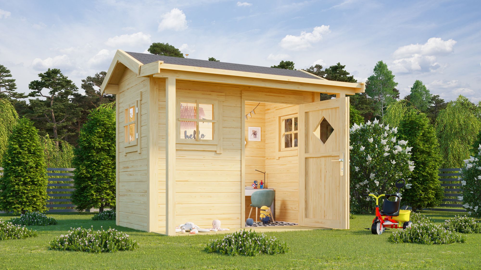 Lekehus Pelle - 2,4 m�