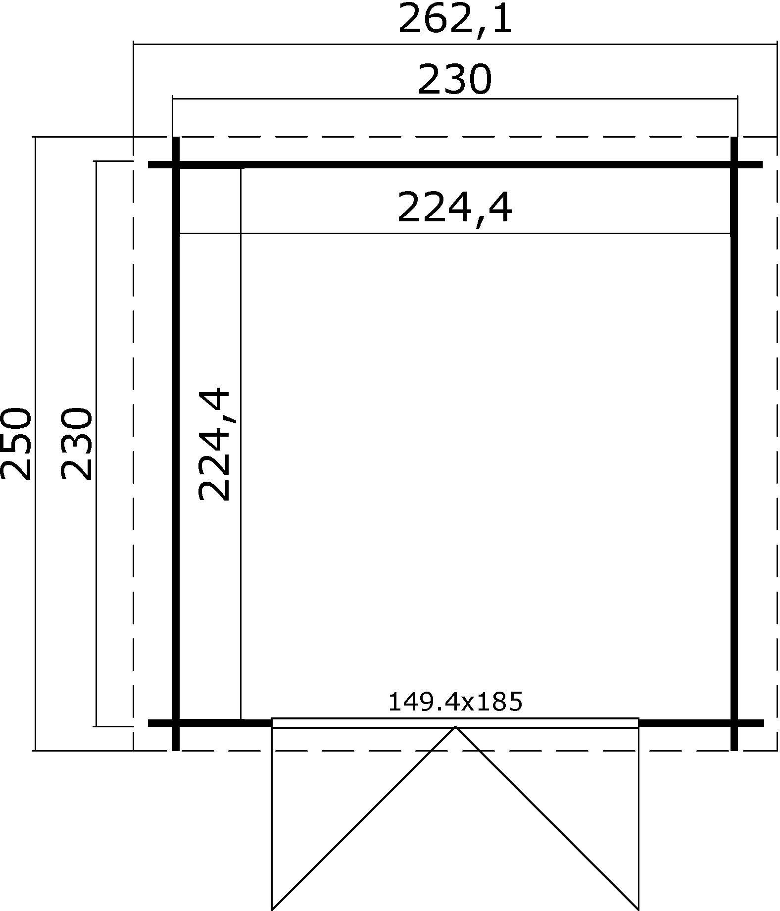 Bod Ingrid B - 6,2 m² Bod Ingrid B - 6,2 m²