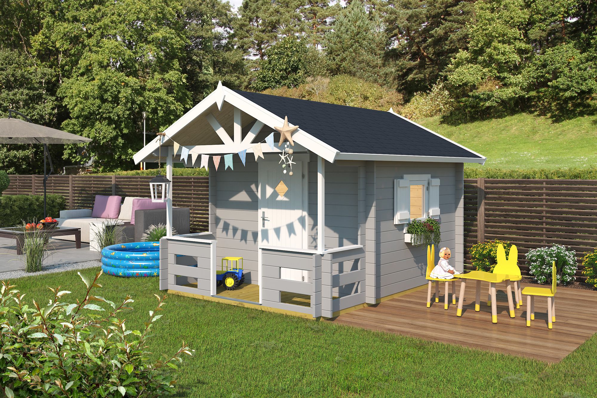 Lekehus Liam - 5,5 m² Lekehus Liam - 5,5 m²