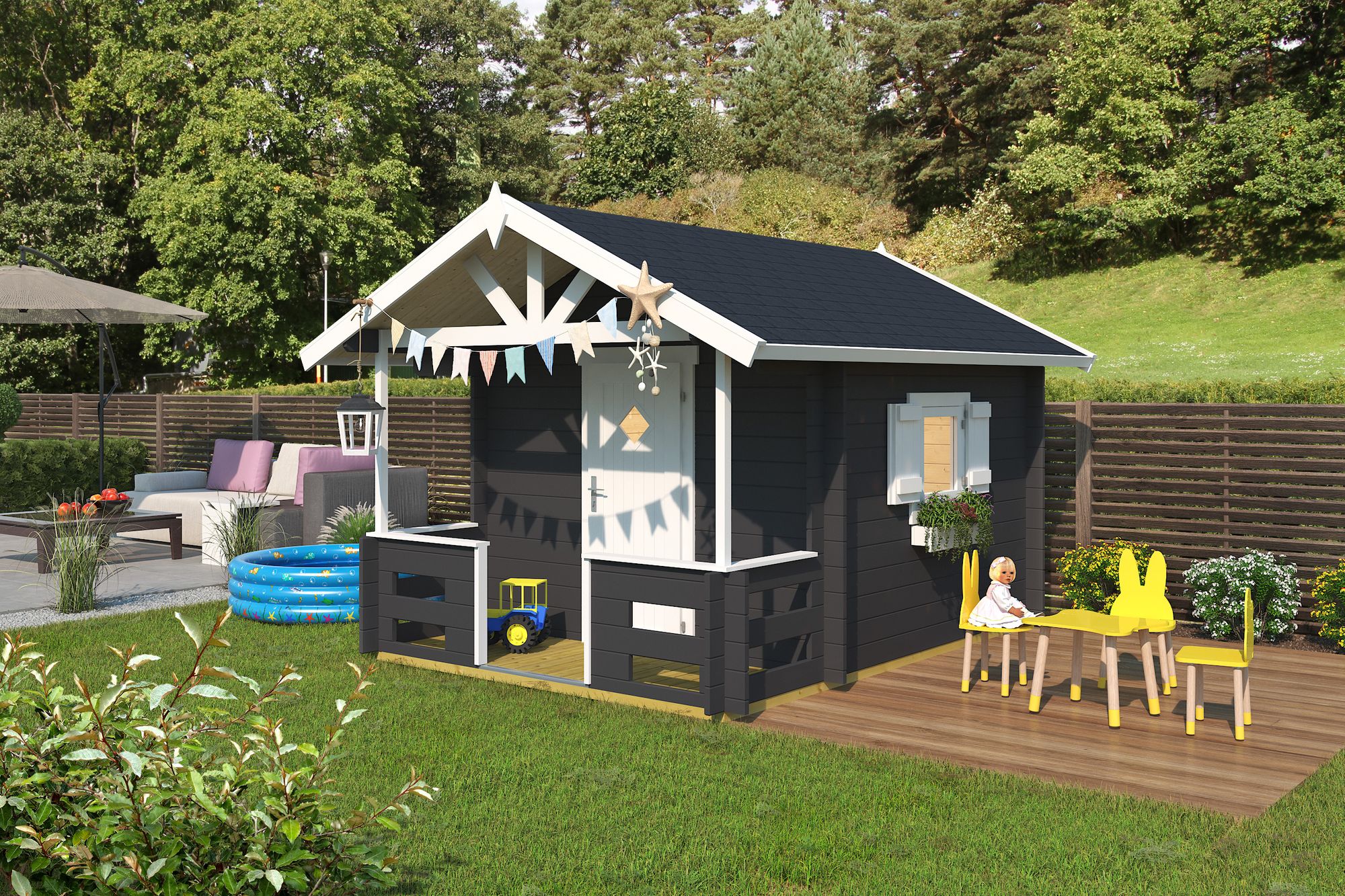 Lekehus Liam - 5,5 m² Lekehus Liam - 5,5 m²
