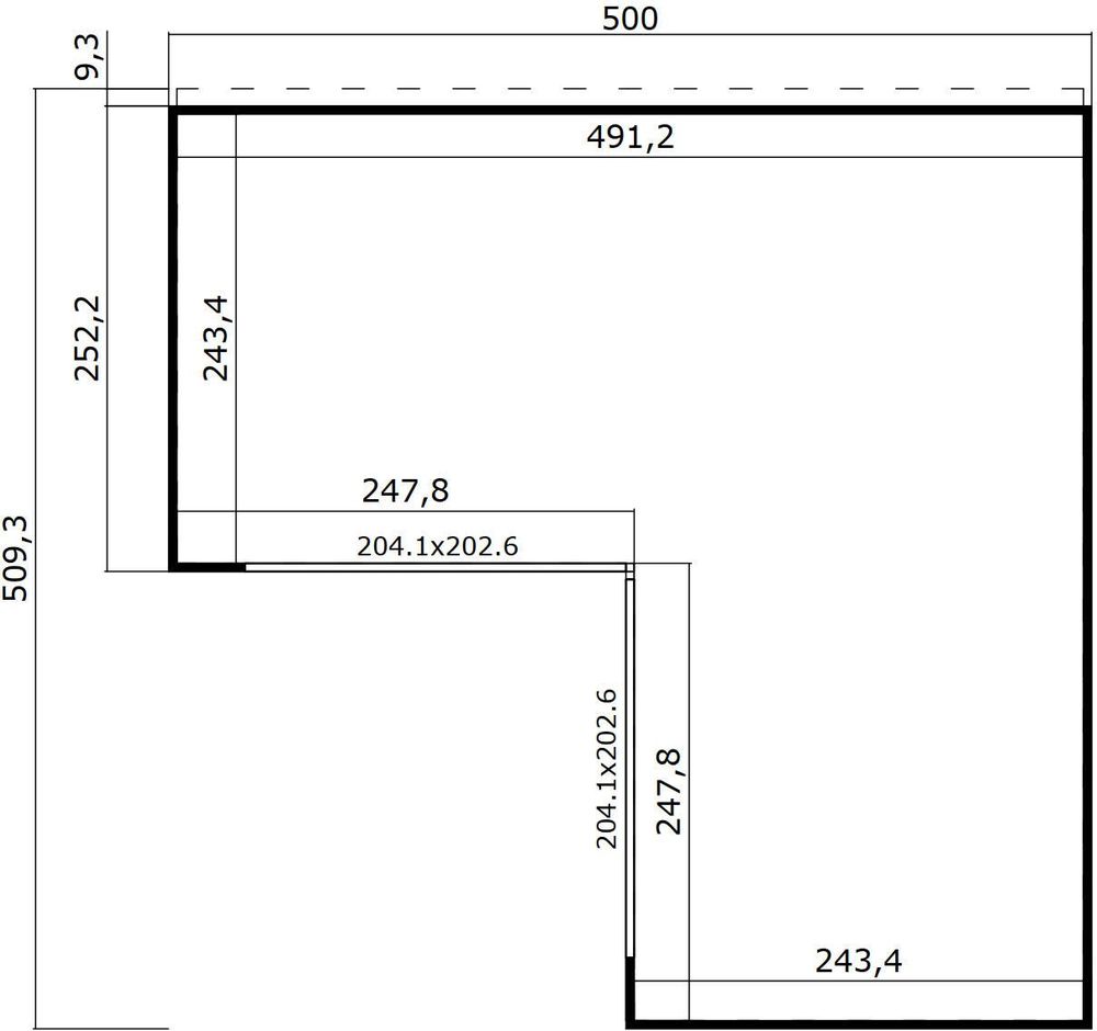 Anneks Katja F - 25 m² Anneks Katja F - 25 m²