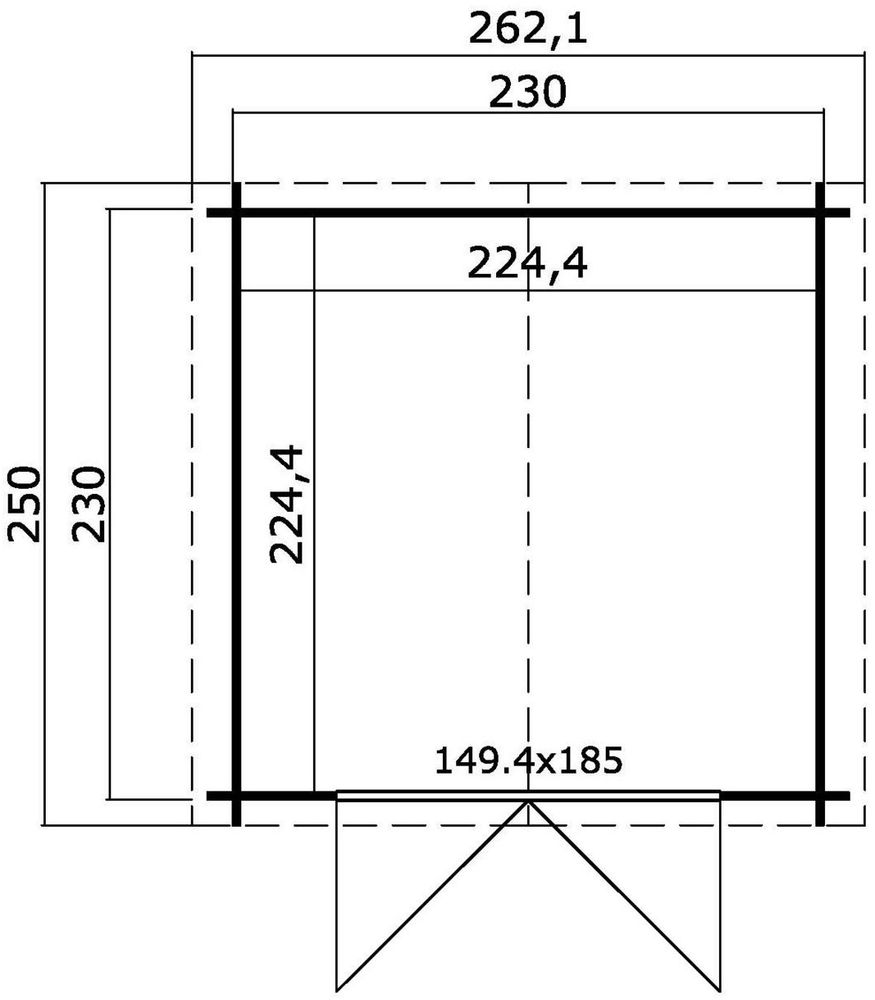 Bod Willy - 5,5 m² Bod Willy - 5,5 m²