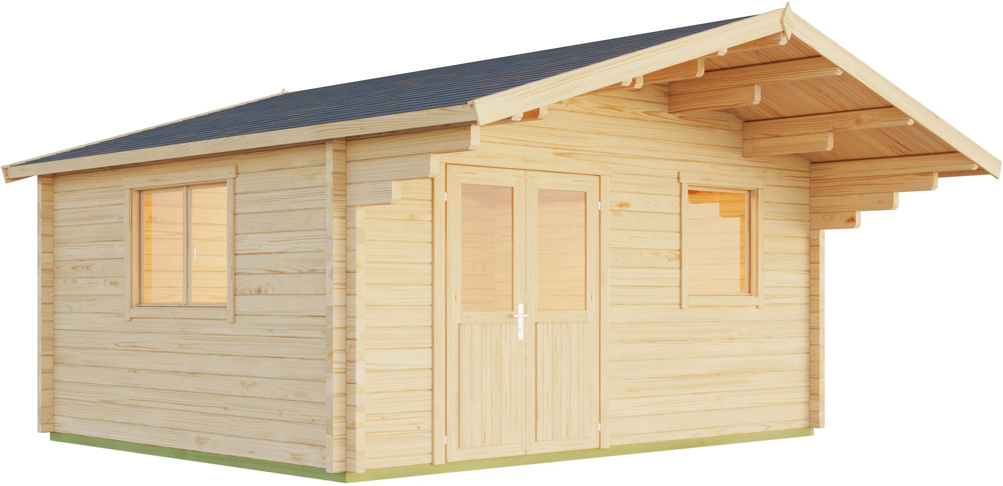 Attefall hus Bodil C - 20,7 m² Attefall hus Bodil C - 20,7 m²