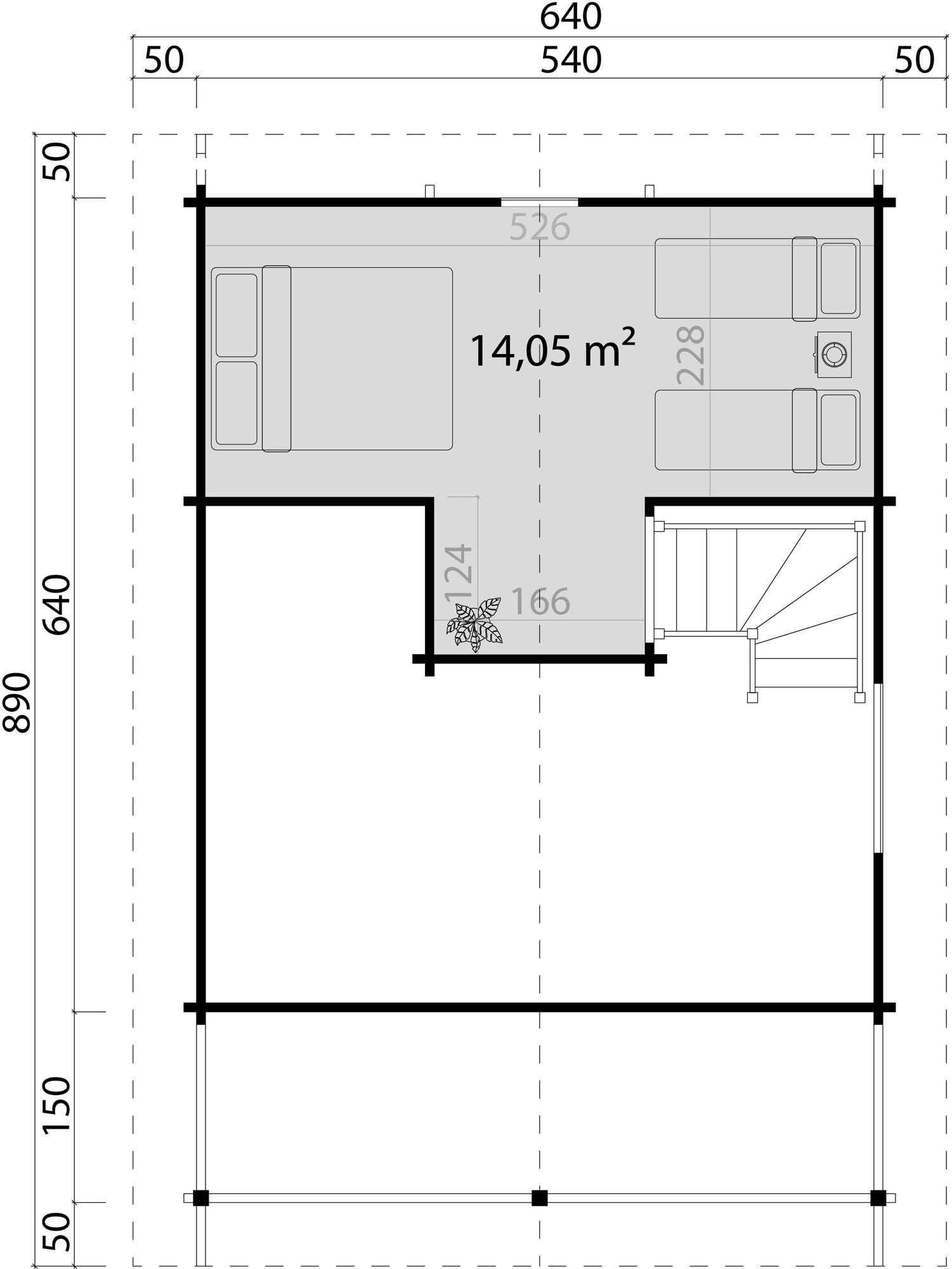 Feriehus Ingela C - 36,9 m�