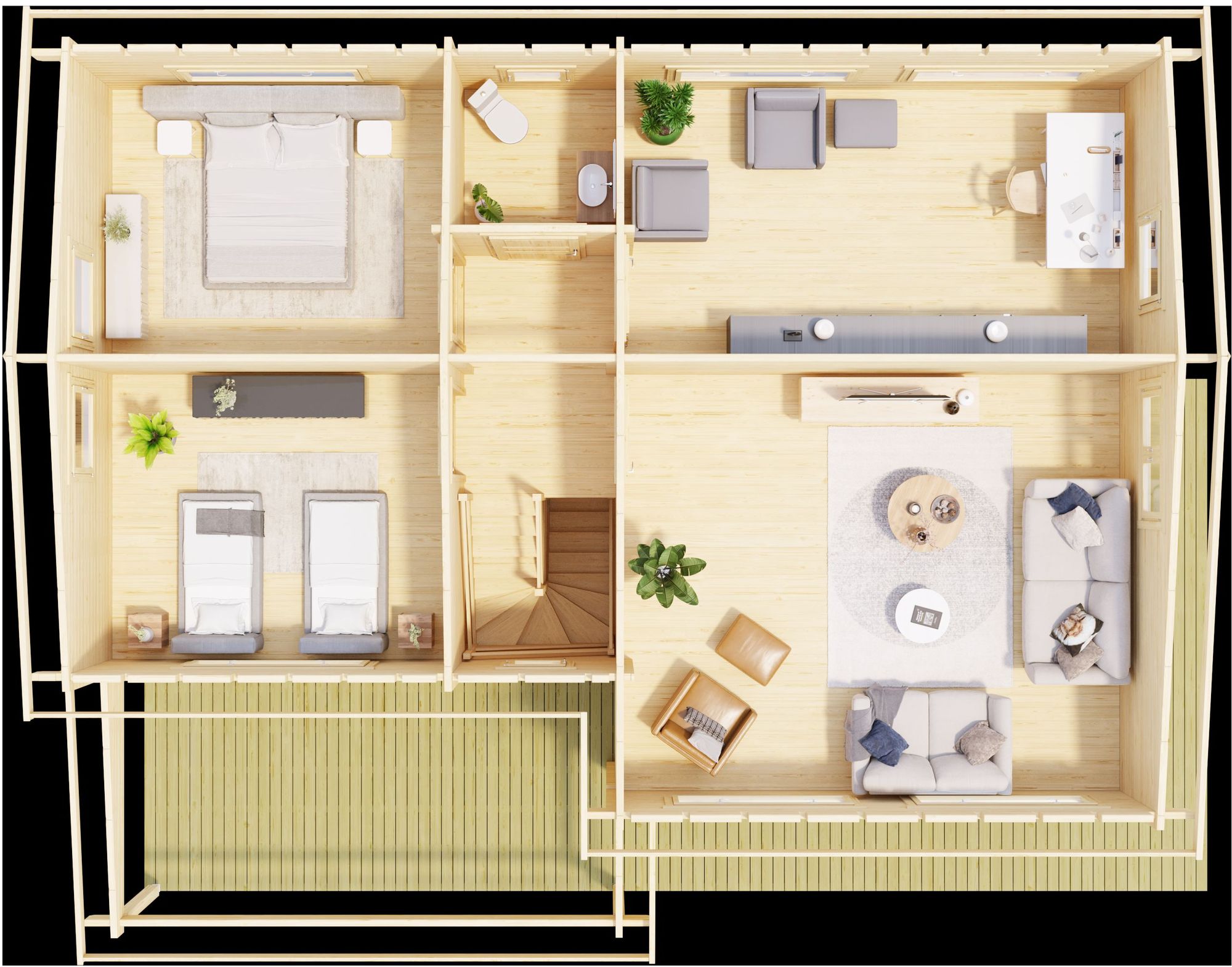 Feriehus Emilia A XL - 80,7 m�