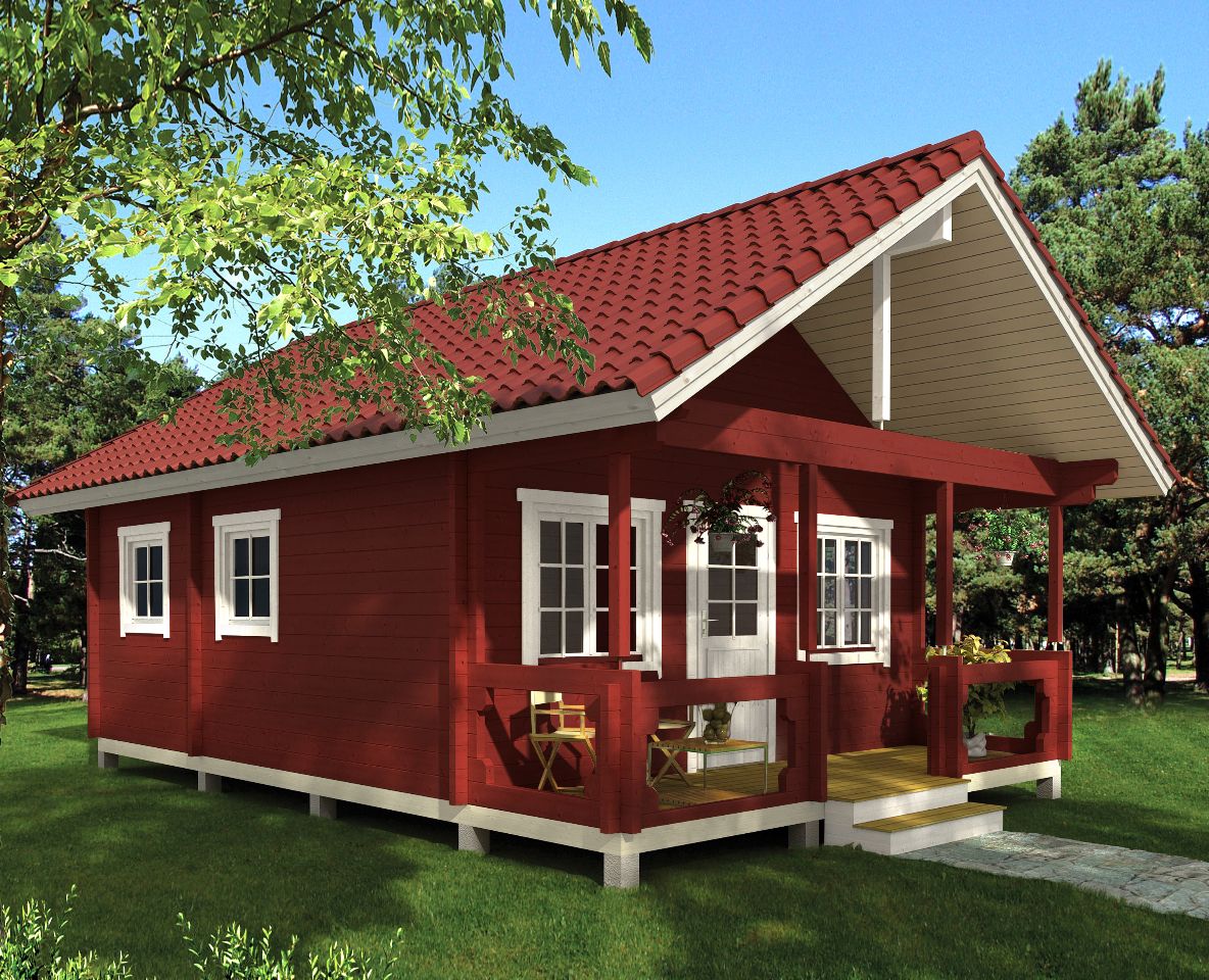 Feriehus Ivar B - 36,9 m² Feriehus Ivar B - 36,9 m²