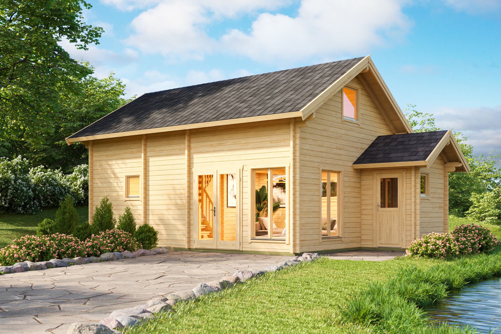 Feriehus Elliot B - 42,5 m² Feriehus Elliot B - 42,5 m²