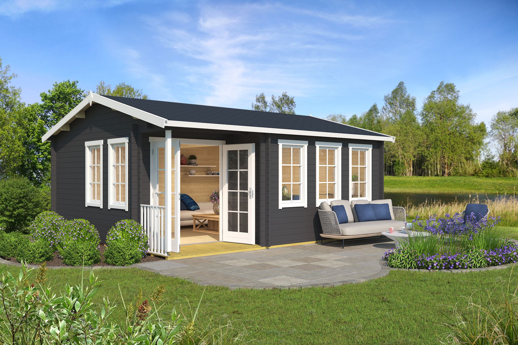 Attefall hus Melody Silver - 29 m² Attefall hus Melody Silver - 29 m²