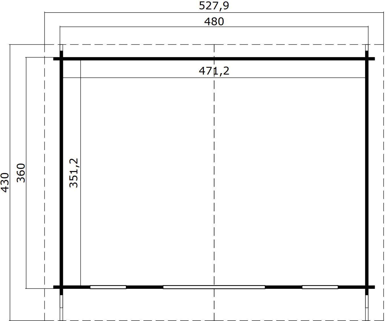 Attefall hus Viola Silver - 19 m² Attefall hus Viola Silver - 19 m²