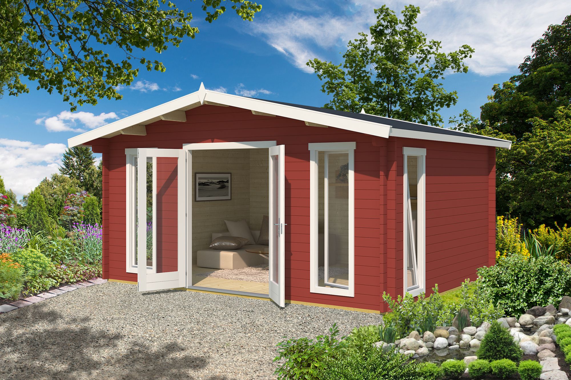 Attefall hus Viola Gold - 19 m�