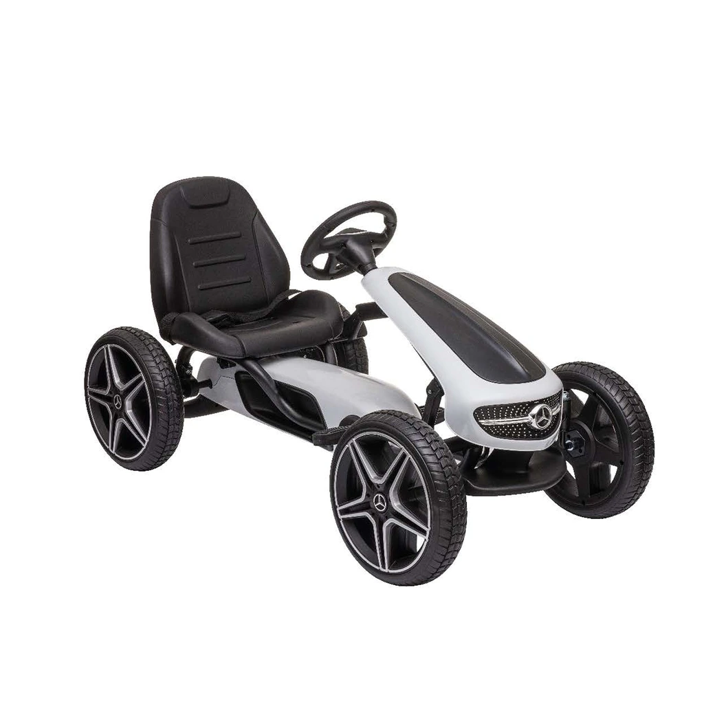 Tråbil Mercedes Benz - Hvit Tråbil Mercedes Benz - Hvit