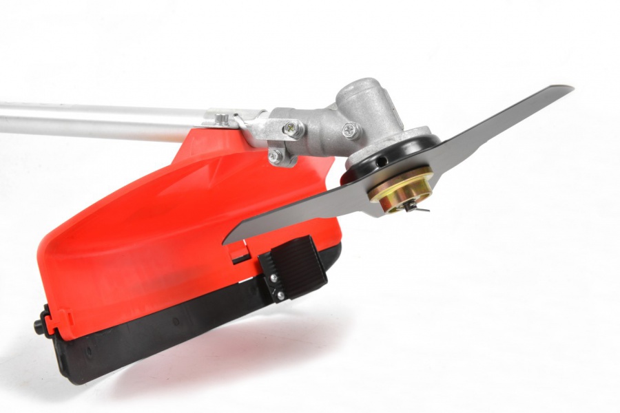 Bensindrevet gresstrimmer / ryddesag med justerbart skaft - 33 cc