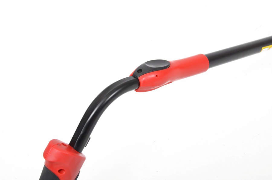 Batteridrevet gresstrimmer med teleskoph�ndtak