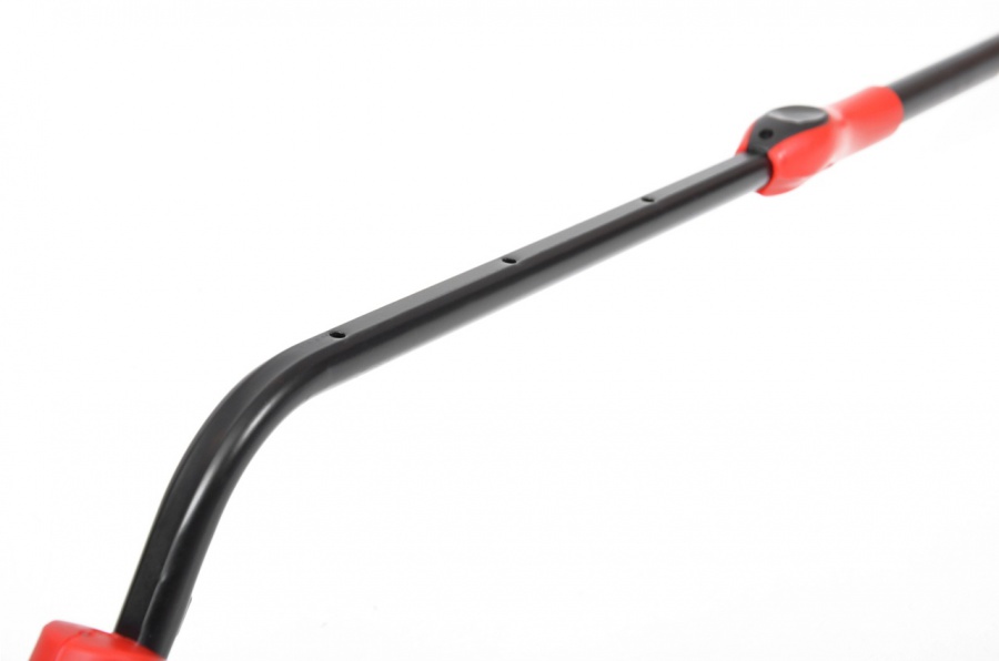 Batteridrevet gresstrimmer med teleskoph�ndtak