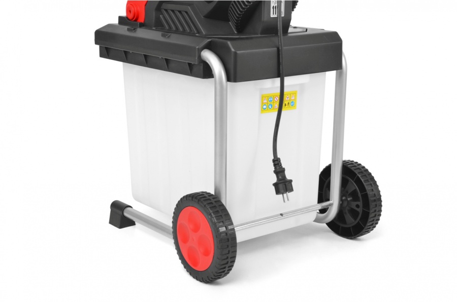 Elektrisk kompostkvern (kniver) med boks - 2500W