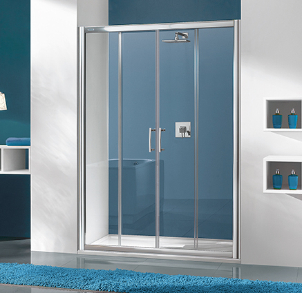 Wide TX dusjd�r - 5mm glass (skyved�rer)