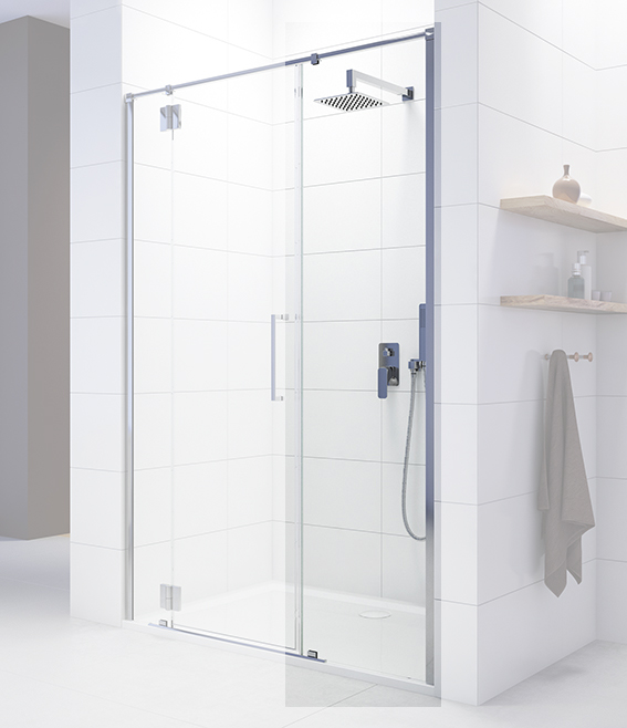 Dusjvegg (forlengelse) Space Line - 8 mm glass Dusjvegg (forlengelse) Space Line - 8 mm glass