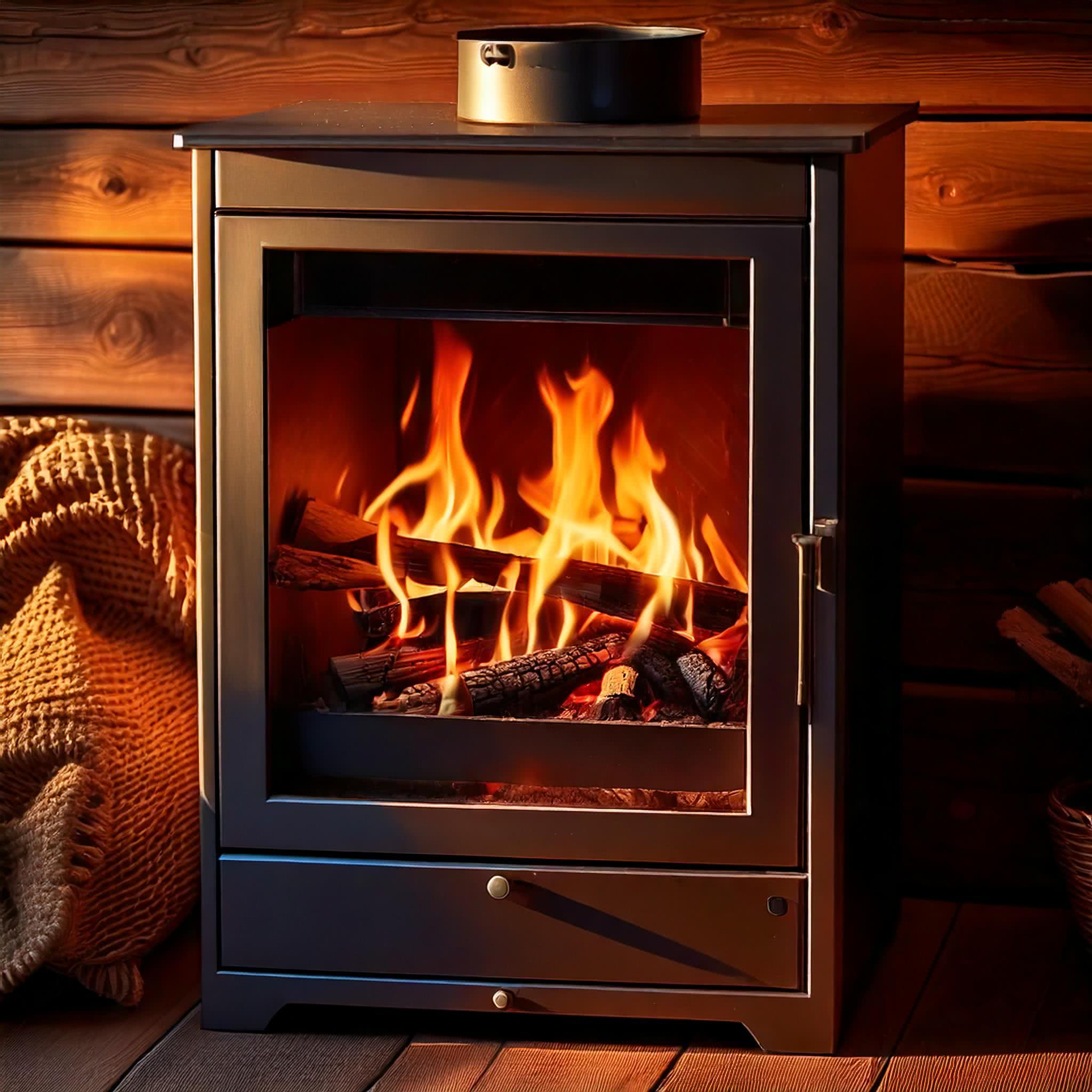 Vedovn 5kW med Moderne Design - Lappi Vedovn 5kW med Moderne Design - Lappi