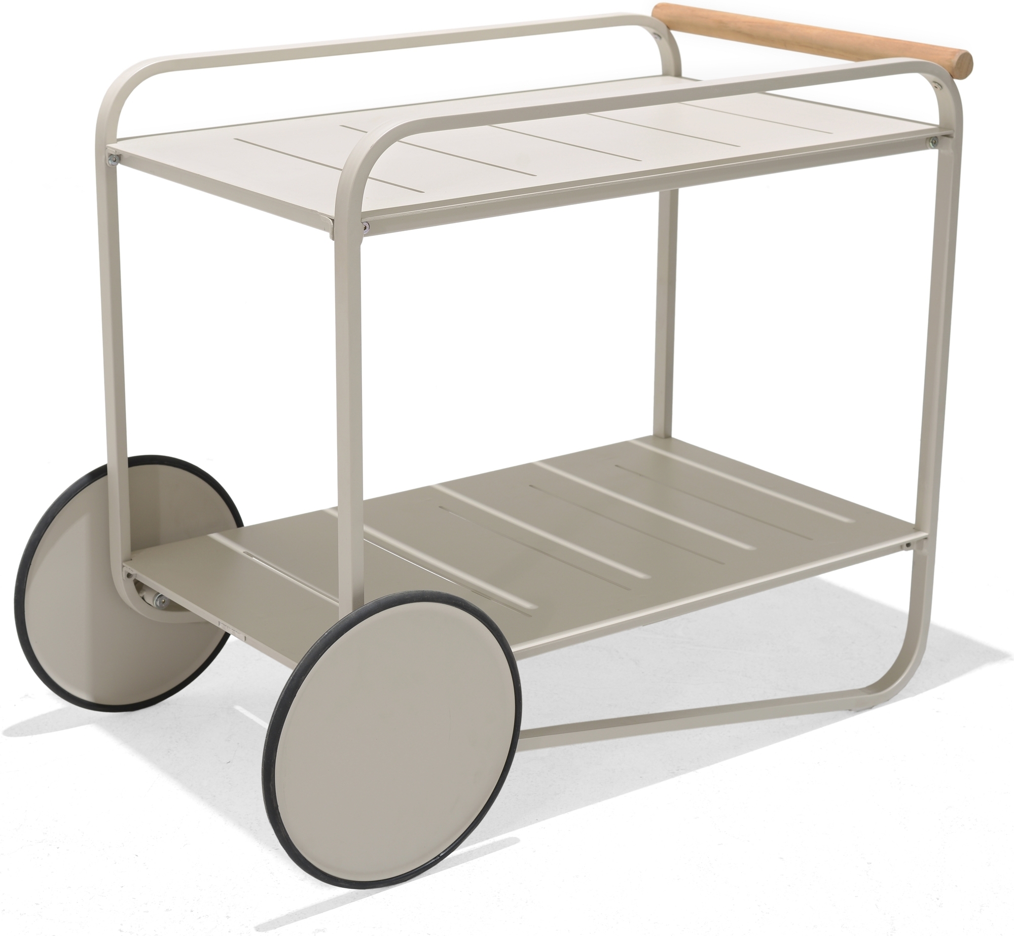 Livsstilshageportaler - Beige serveringsvogn Livsstilshageportaler - Beige serveringsvogn