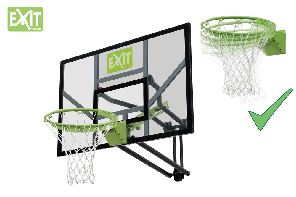 Galaxy basketballkurv med utst�ende veggmontering - Dunkbar