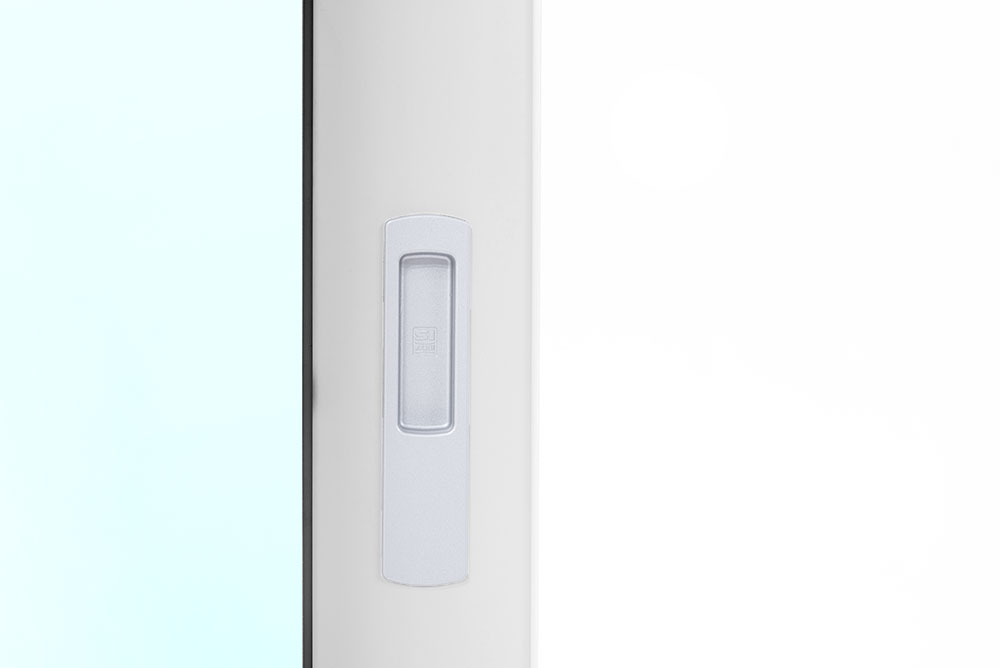 4-delt fasadeparti i aluminium med skyvedører - 3-lags glass + Ramme ermer 4-delt fasadeparti i aluminium med skyvedører - 3-lags glass + Ramme ermer