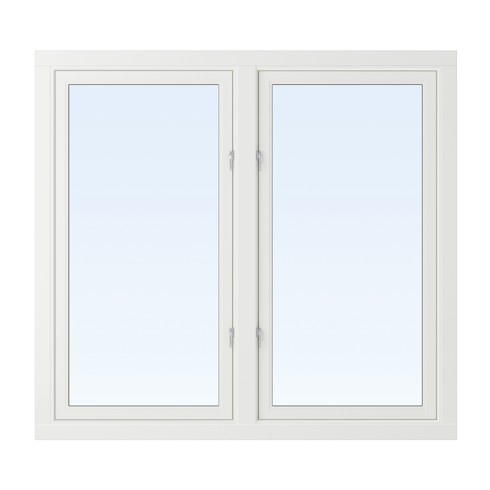 Vindu Tre 3-Lags Sidehengslet - 2-rams - U-verdi 1,1 + Ramme ermer Vindu Tre 3-Lags Sidehengslet - 2-rams - U-verdi 1,1 + Ramme ermer