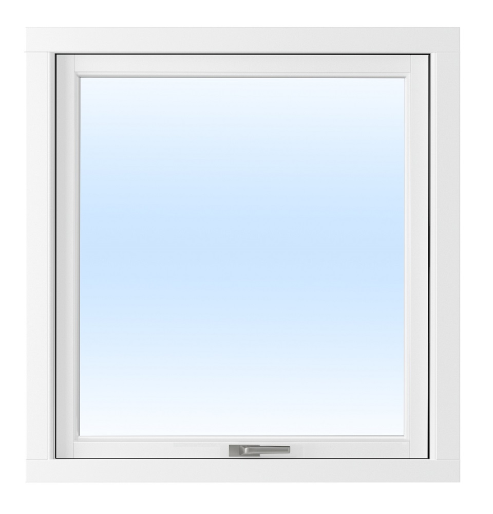 Vindu Aluminium/Tre Toppsving 3-lags- U-verdi: 1,1