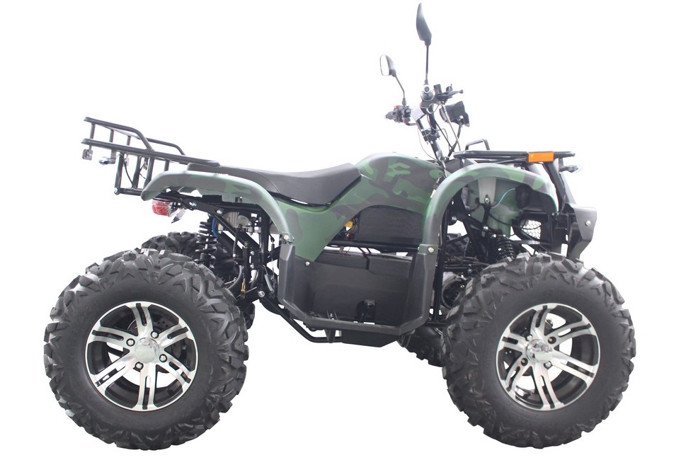 Elektrisk Firehjuling - 4200W (4WD) + Reflekterende sele