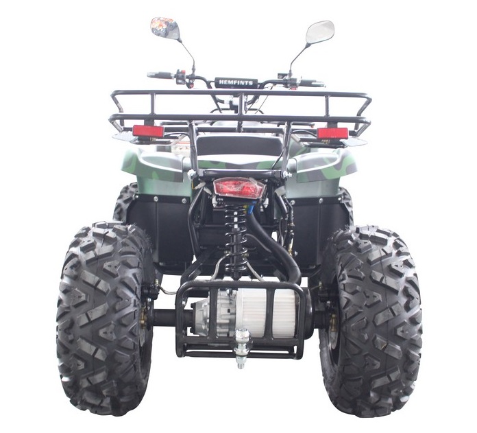Elektrisk Firehjuling - 4200W (4WD) + Reflekterende sele