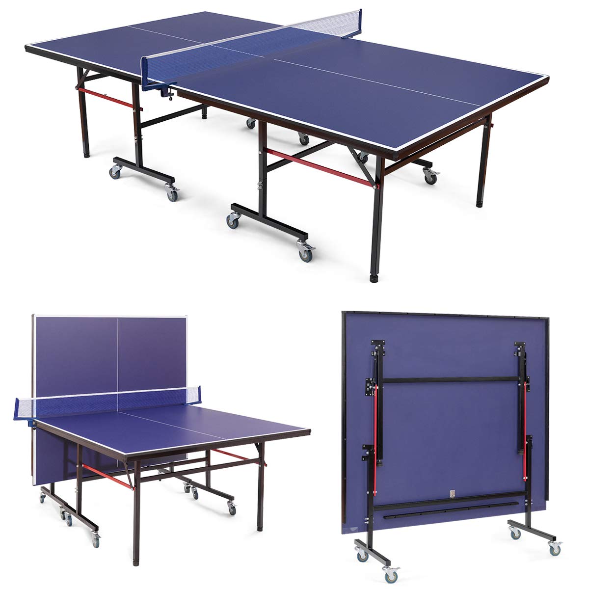 Bordtennisbord - Sammenleggbart Bordtennisbord - Sammenleggbart