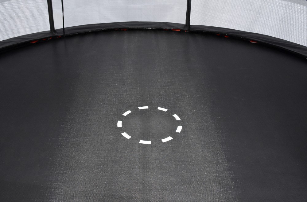 Nedgravd trampoline med sikkerhetsnett - 396 cm Nedgravd trampoline med sikkerhetsnett - 396 cm
