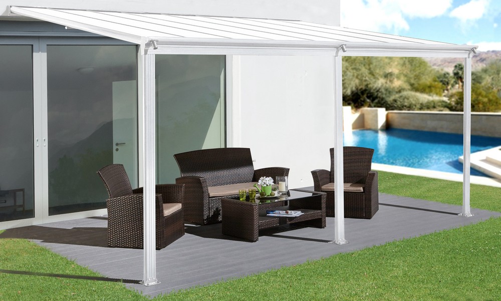 Terrassetak Jim - Gr� - 300 x 495 cm