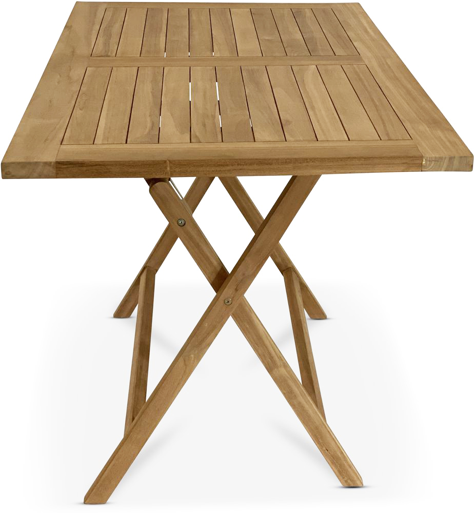 Saltö sammenleggbart spisebord i teak - 120x70 cm Saltö sammenleggbart spisebord i teak - 120x70 cm