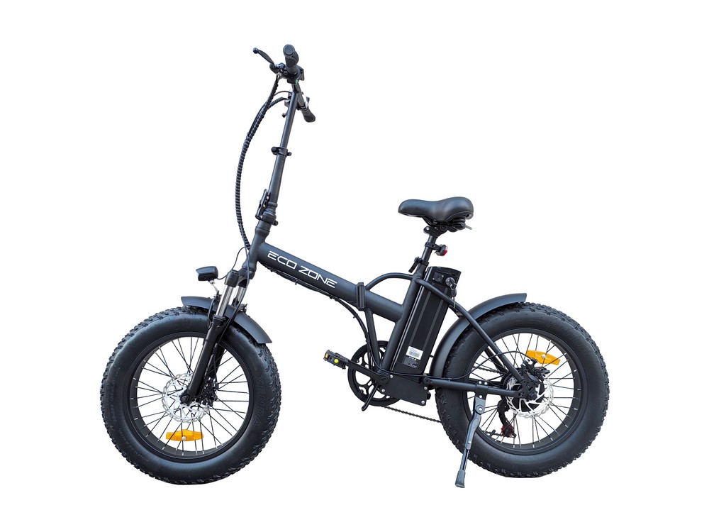 Elsykkel Fatbike Eco Zone Black + Lock