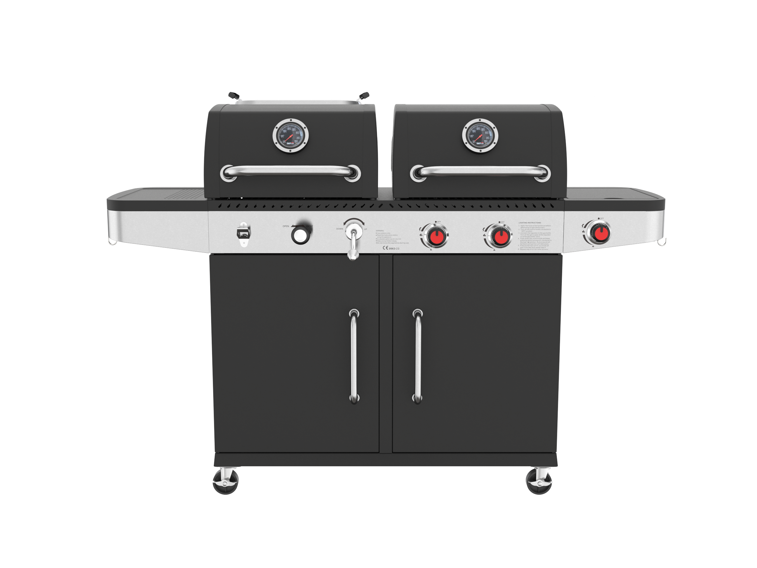 Firepit XL - Gassgrill og kullgrill Firepit XL - Gassgrill og kullgrill