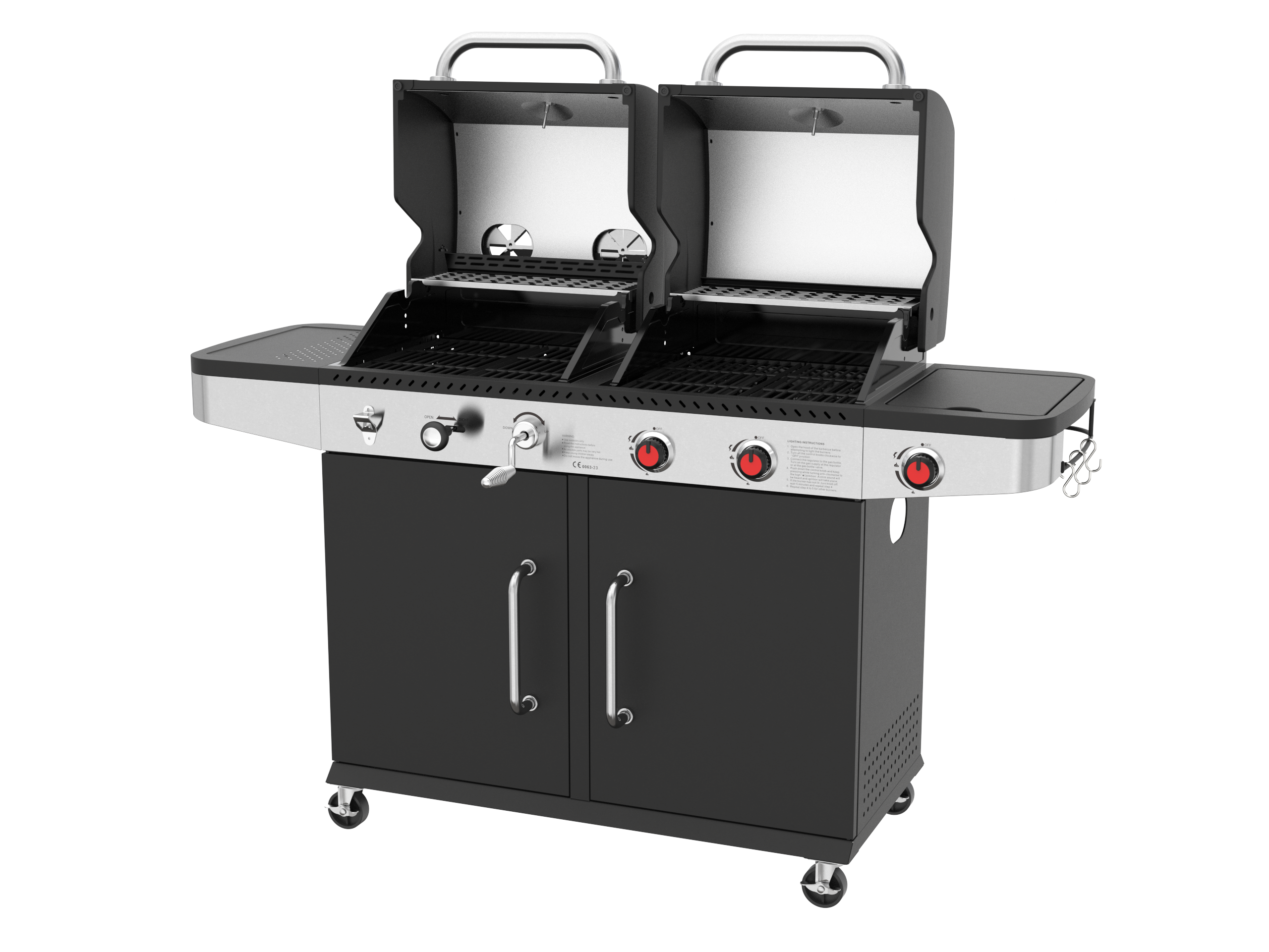 Firepit XL - Gassgrill og kullgrill Firepit XL - Gassgrill og kullgrill