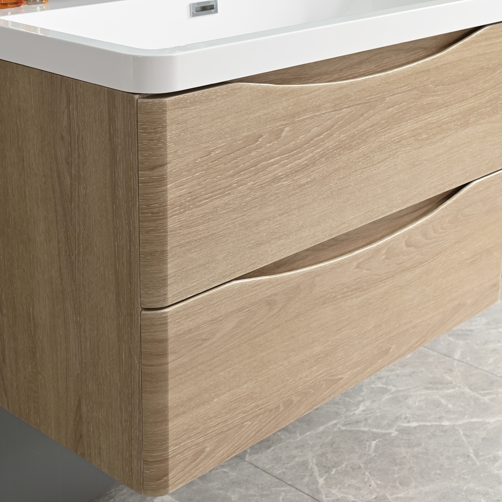 Baderomssett - Sydney 80 cm | treimitasjon | moderne og med smart oppbevaring