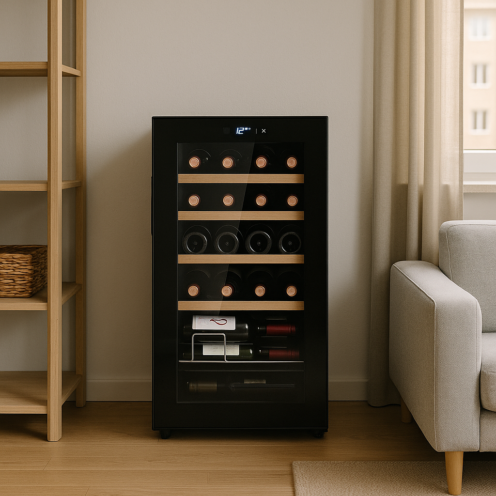 Vinkjøler - Elegance | Balanse | 24 flasker | Kompressorkjølt Vinkjøler - Elegance | Balanse | 24 flasker | Kompressorkjølt