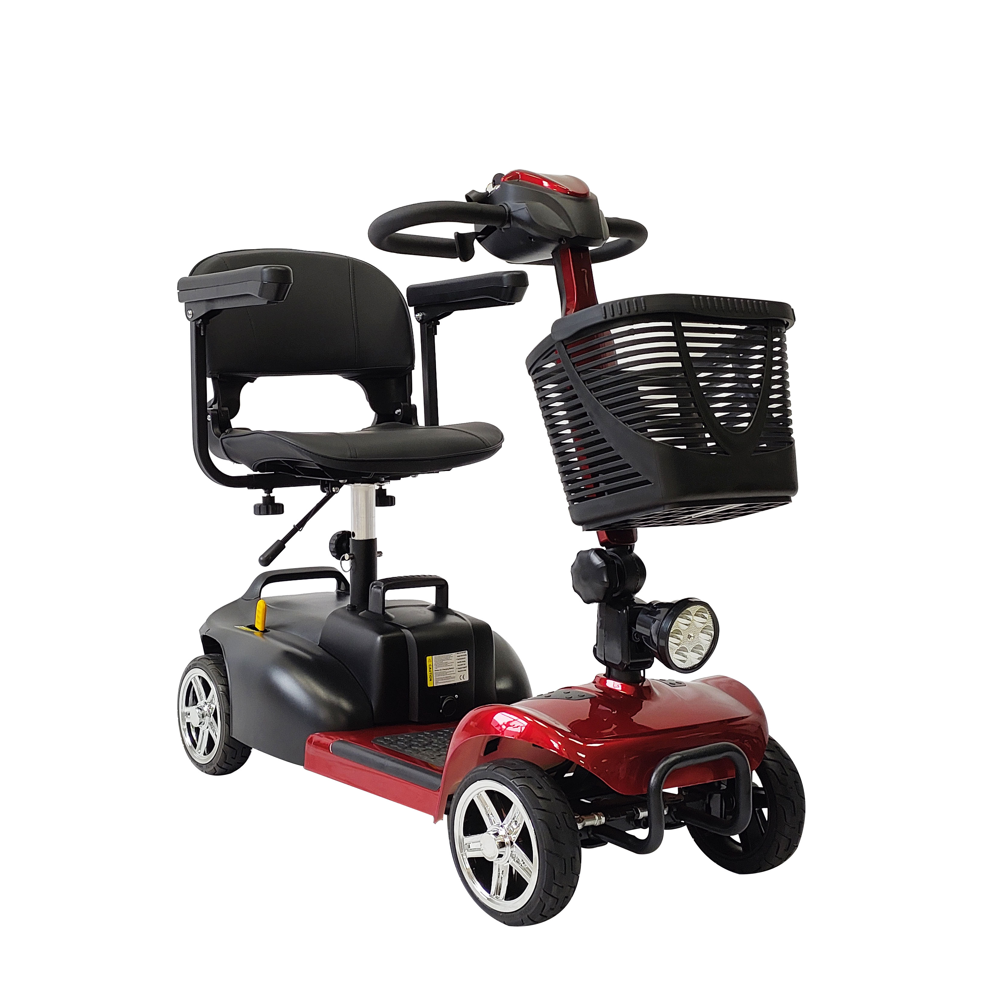 G�-sparkesykkel 250W - Elektrisk 4-hjuls batteri