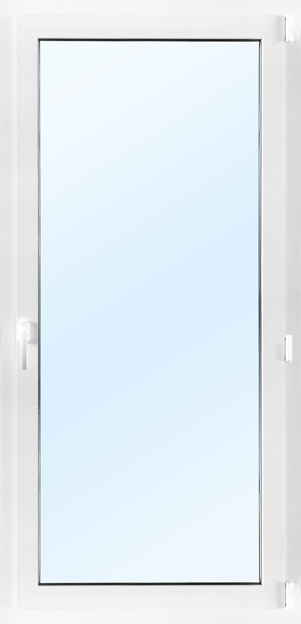 Balkongd�r PVC 2-lags - Innadsl�ende med vipp