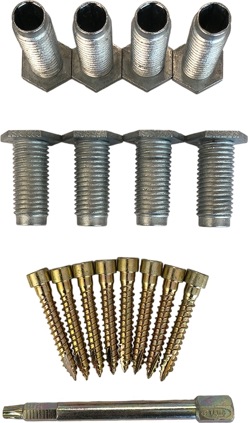 Karmhylse med monteringsskrue 40 mm