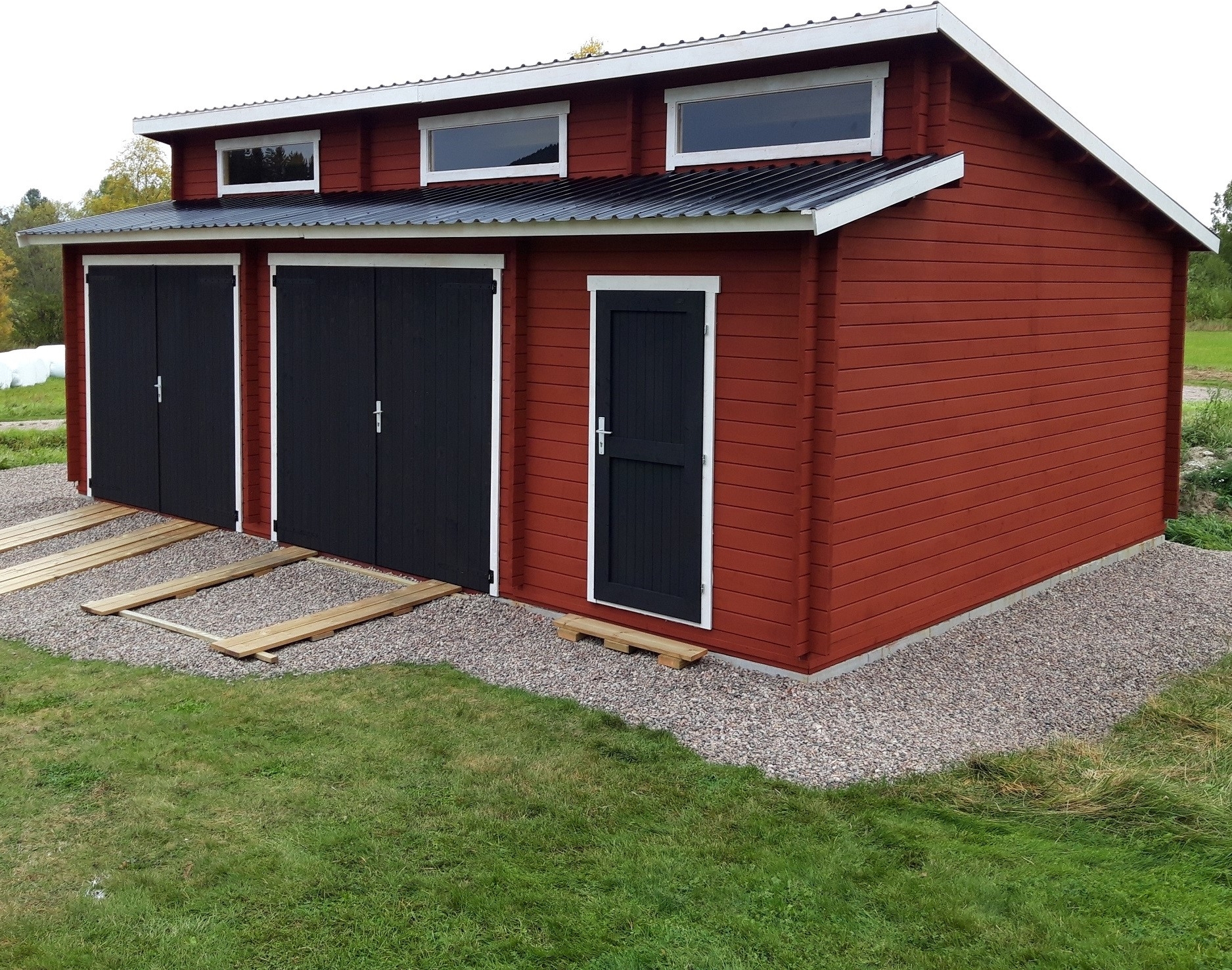 Dobbel garasje Elvira - 40,5 m² Dobbel garasje Elvira - 40,5 m²