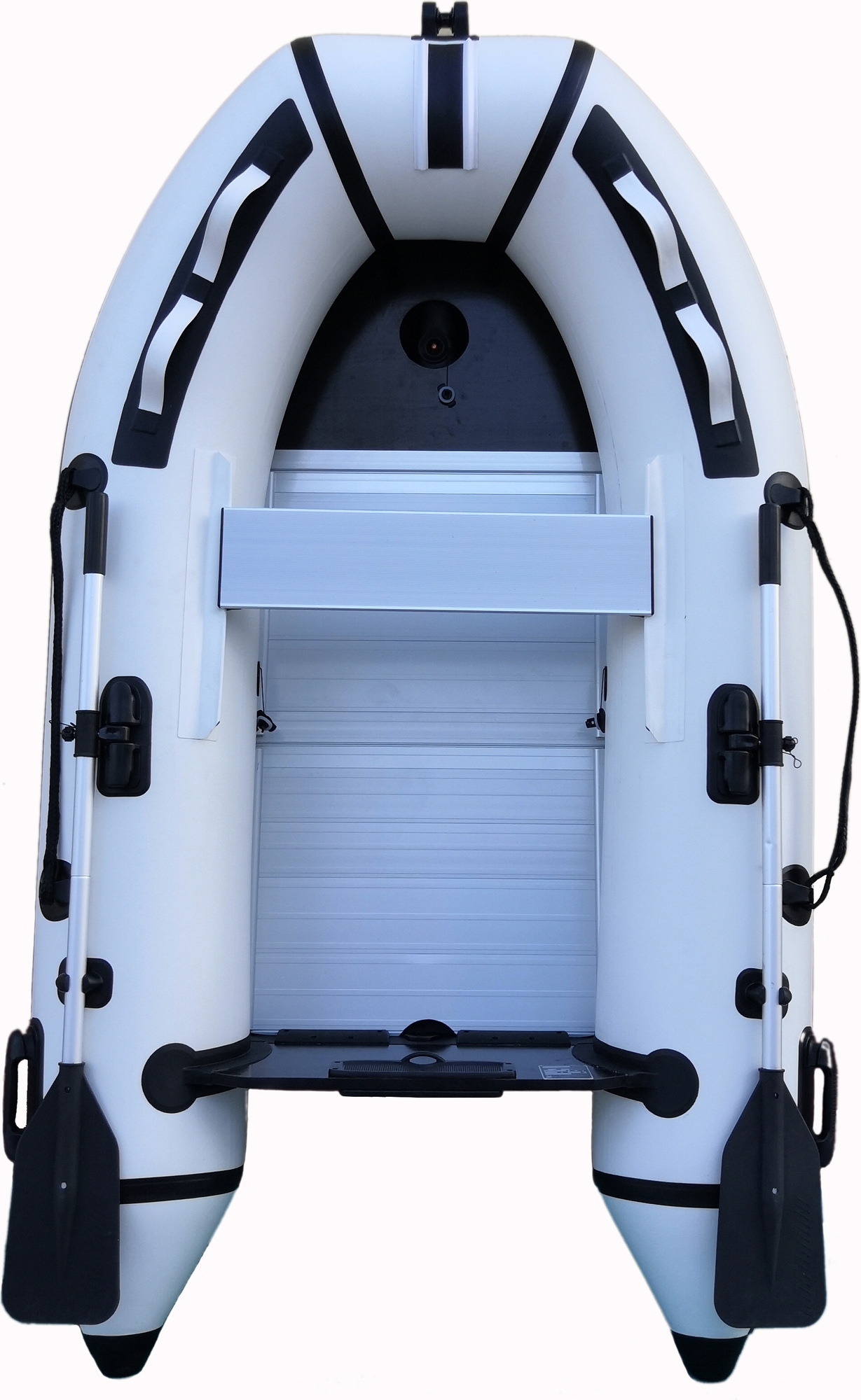 Gummibåt 230 cm - Svart og Hvit Gummibåt 230 cm - Svart og Hvit