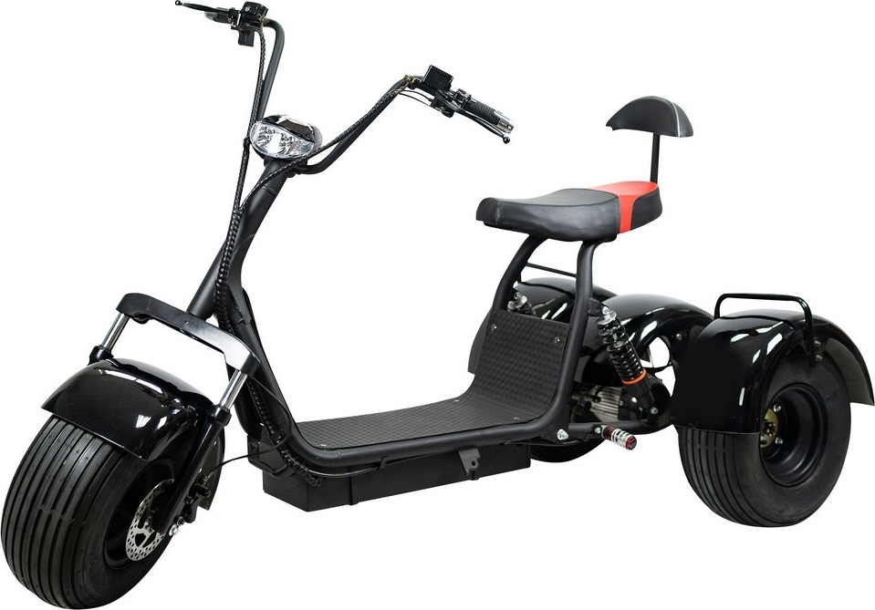 Elscooter Trehjuling - CityCoco 1200W + Lås kjede Elscooter Trehjuling - CityCoco 1200W + Lås kjede