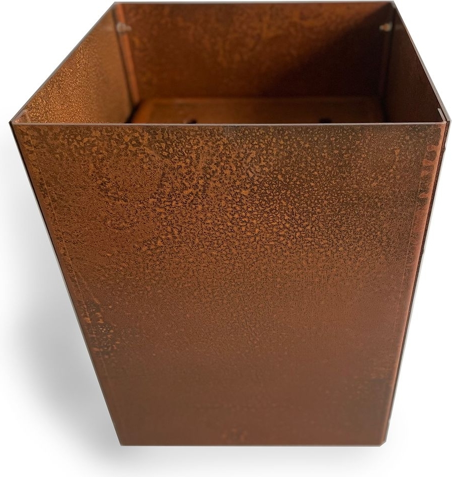 Corten stålpotter torget - 40x30x30 cm Corten stålpotter torget - 40x30x30 cm