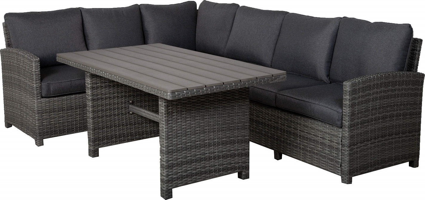 Torekov loungegruppe hj�rnesofa med bord 2H3 - Gr�