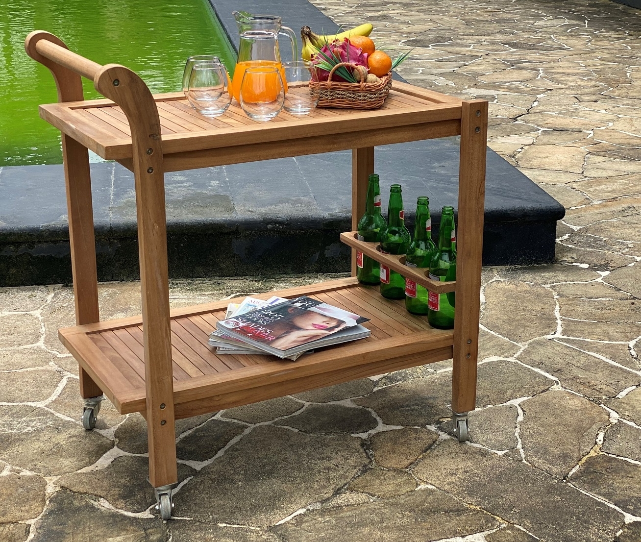 Saltö serveringsvogn - Teak Saltö serveringsvogn - Teak