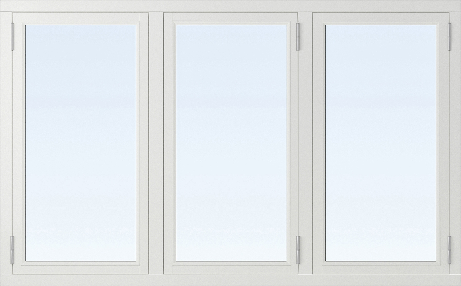 3-glass vindu Tre utover - 3-Air - U-verdi 1,1 - Utløp 3-glass vindu Tre utover - 3-Air - U-verdi 1,1 - Utløp