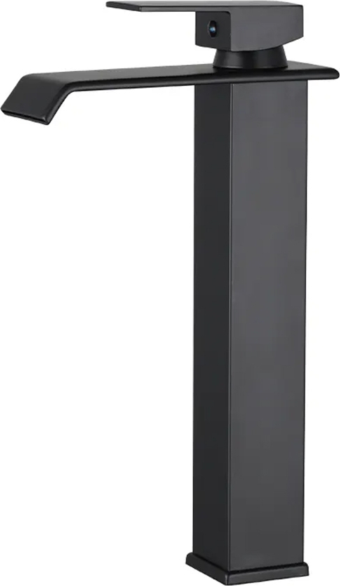 Servantbatteri Orchid - Høy tut | Svart Servantbatteri Orchid - Høy tut | Svart